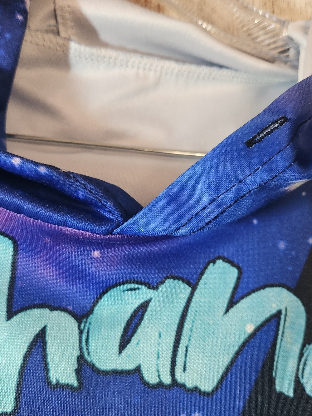 Blue & Black 'Ohana' Stitch Galaxy Hoodie Dream Catcher Disney Sweatshirt Family - Picture 5 of 8